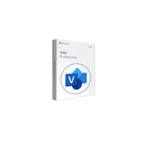 Genuine Visio Professional 2024 - 1 device bind Lifetime License for PC Only
